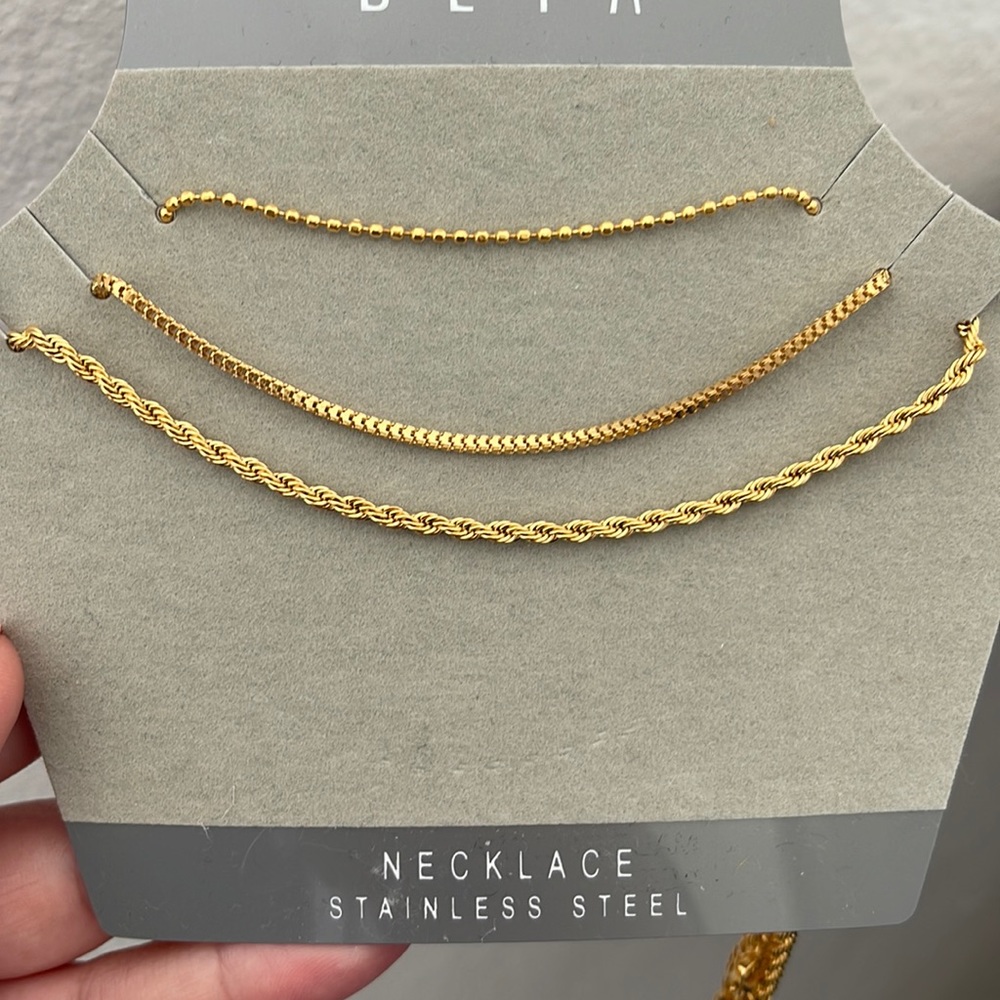Trio Necklace Set